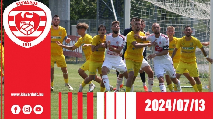 Előkészületi mérkőzés: Kolorcity Kazincbarcika SC–Kisvárda Master Good (2–3) – 2024. 07. 13.