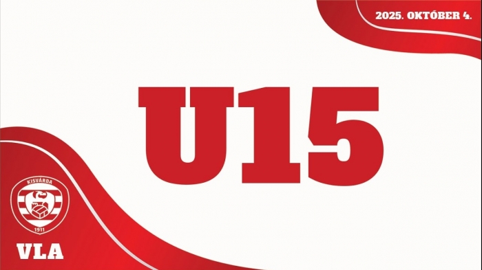 MLSZ országos U15 kimelet, 6. forduló: Illés Akadémia–Várda LA (2–1) összefoglaló – 2025. 10. 04.