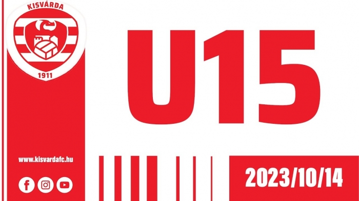 MLSZ országos U15 kiemelt, 7. forduló: Várda LA–Diósgyőri VTK (4–1) – 2023. 10. 14.