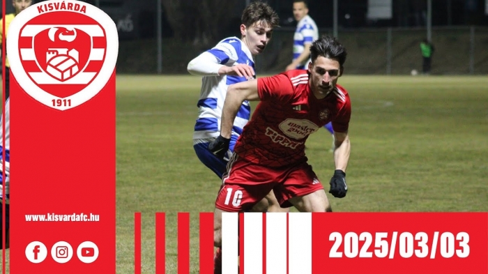 Merkantil Bank Liga, 19. forduló: HR-Rent Kozármisleny–Kisvárda Master Good (2–3) összefoglaló – 2025. 03. 03.