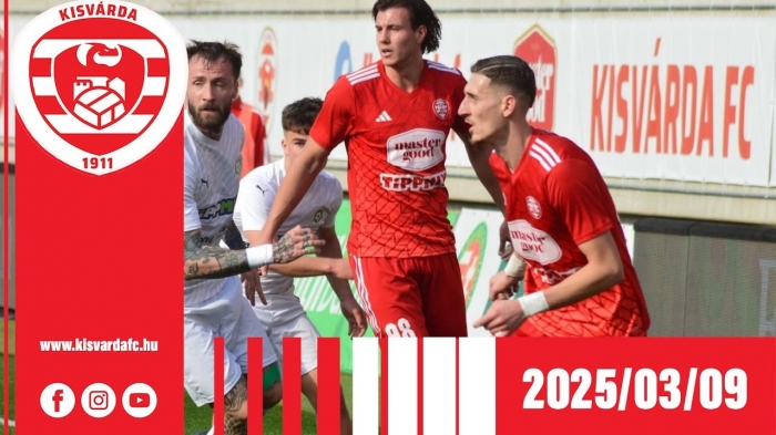 Merkantil Bank Liga, 20. forduló: Kisvárda Master Good–FC Ajka (4–0) – 2025. 03. 09.
