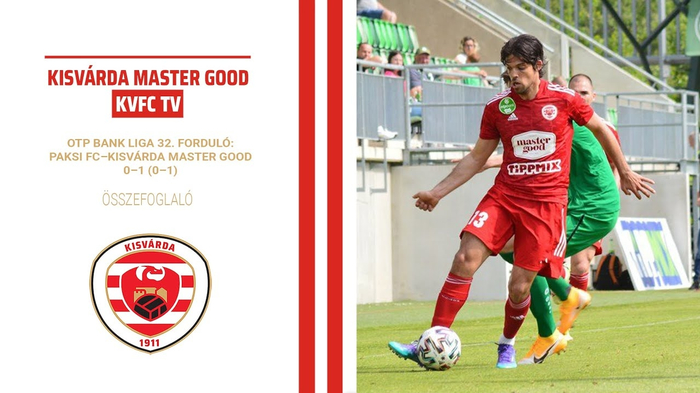 OTP Bank Liga, 32. forduló: Paksi FC–Kisvárda Master Good (0–1) összefoglaló – 2022. 05. 08.