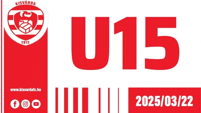 MLSZ országos U15 kiemelt, 14. forduló: Vasas Kubala Akadémia–Várda LA (2–1) összefoglaló – 2025. 03. 22.