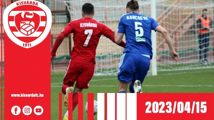 NB III Keleti csoport, 32. forduló: Karcagi SE–Kisvárda Master Good (0–3) összefoglaló – 2023. 04. 15.