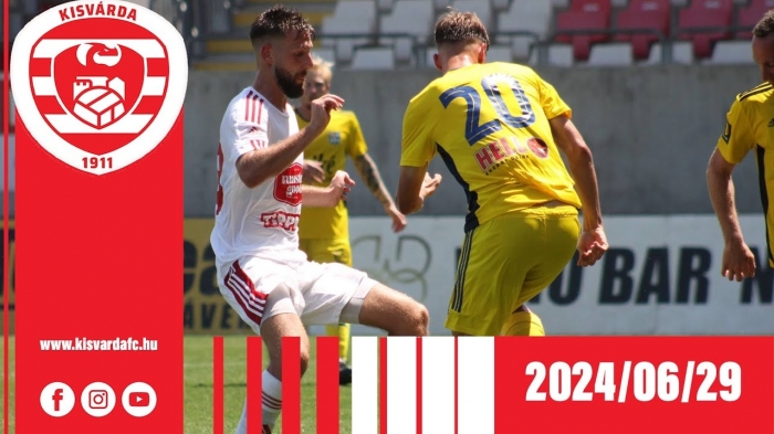 Előkészületi mérkőzés: Kisvárda Master Good–FC Kosice (szlovákiai) (1–1) – 2024. 06. 29.