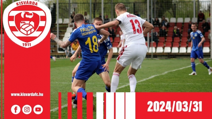 NB III Északkeleti csoport, 22. forduló: Kisvárda Master Good II–Facultas-Tiszafüredi VSE (0–1) összefoglaló – 2024. 03. 31.