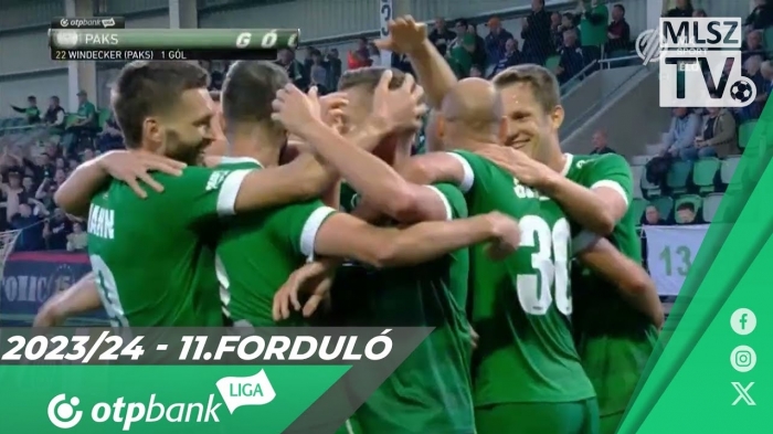 OTP Bank Liga, 11. forduló: Paksi FC–Kisvárda Master Good (3–1) összefoglaló – 2023. 10. 29.