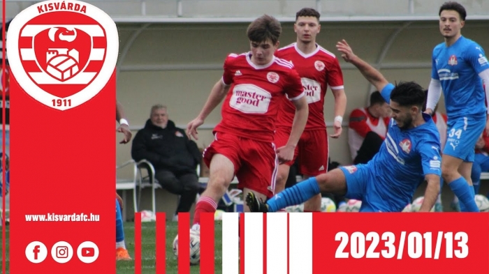 Edzőmeccs: Kisvárda Master Good II–FSV Optik Rathenow (német) (2–0) – 2023. 01. 13.