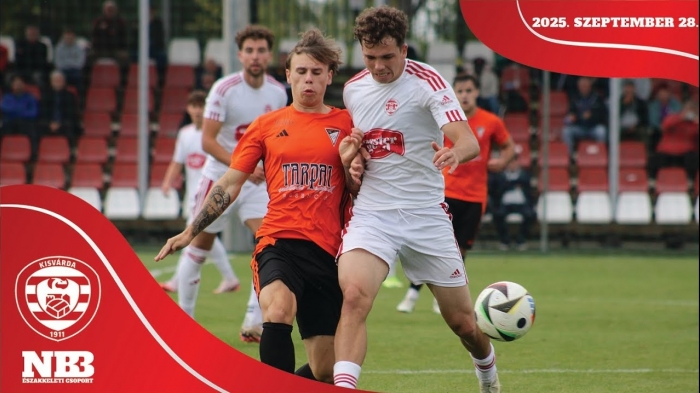NB III Északkeleti csoport, 9. forduló: Kisvárda Master Good–Tarpa SC (0–2) összefoglaló – 2025. 09. 28.