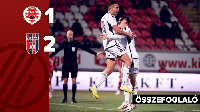 OTP Bank Liga, 19. forduló: Kisvárda Master Good–Fehérvár FC (1–2) összefoglaló – 2024. 02. 07.